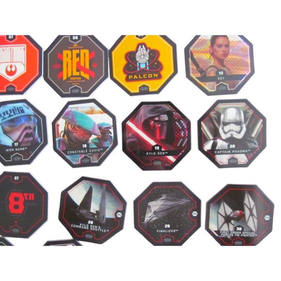 Disney Star Wars Cosmic Shells Complete Set of 72 Cards - Picture 7 of 16